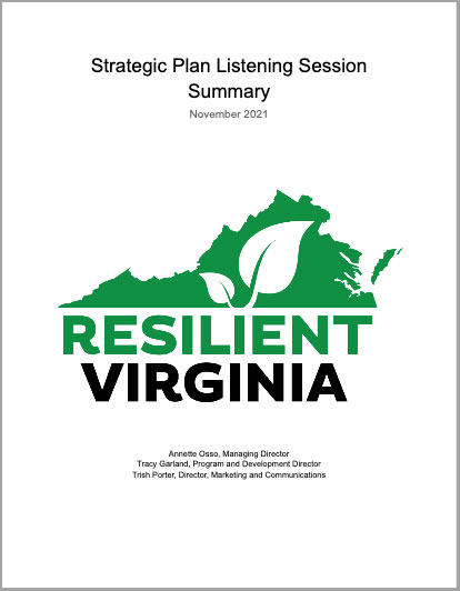 Strategic Planning Listening Sessions: Summary of All Sessions