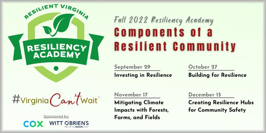 Resiliency Academy Fall 2022