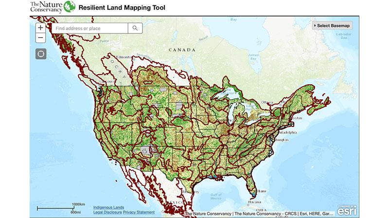 Resilient Land Mapping Tool